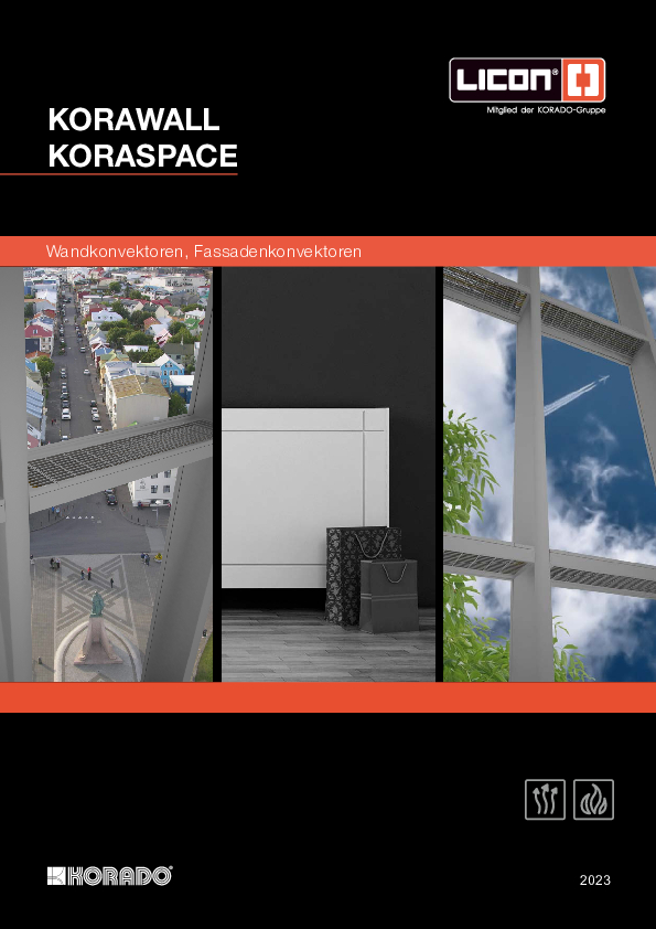 Katalog der KORAWALL, KORASPACE 