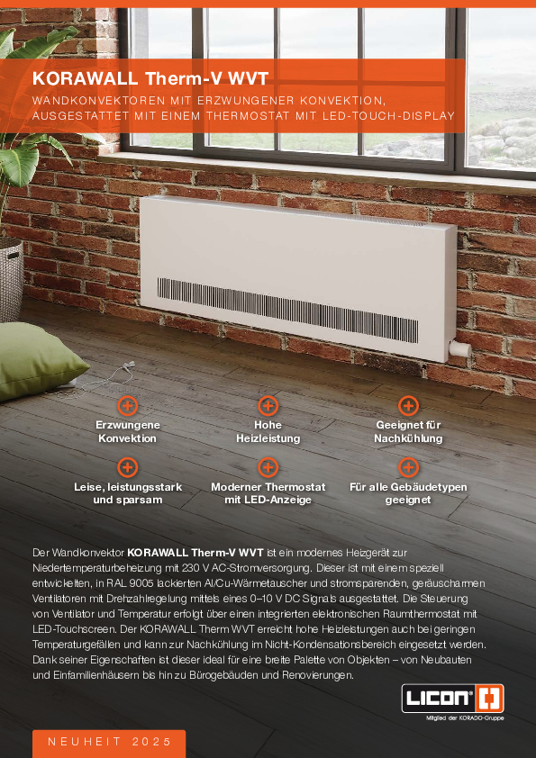 Leaflet KORAWALL WVT