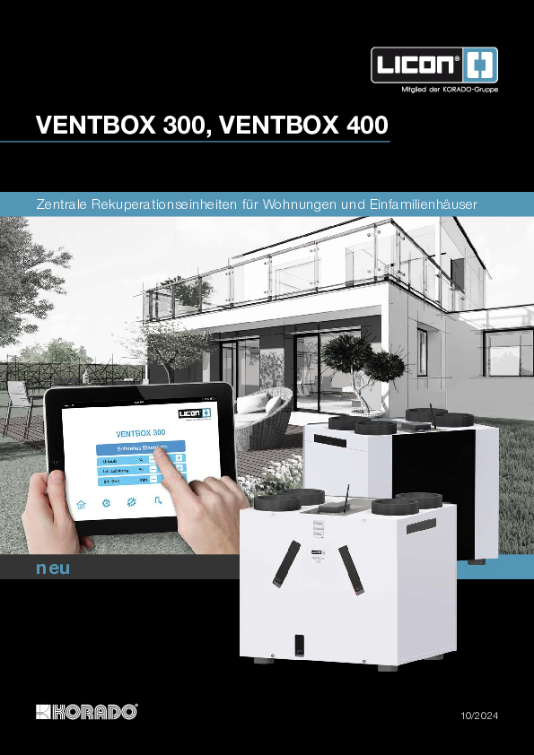 Katalog der VENTBOX 300/400