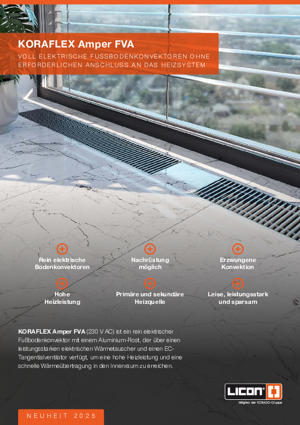 Katalog der KORAFLEX Amper FVA 2025